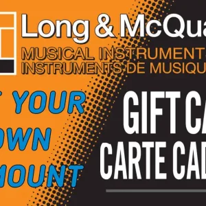 Long & McQuade Gift Card Satisfait Ou Remboursé