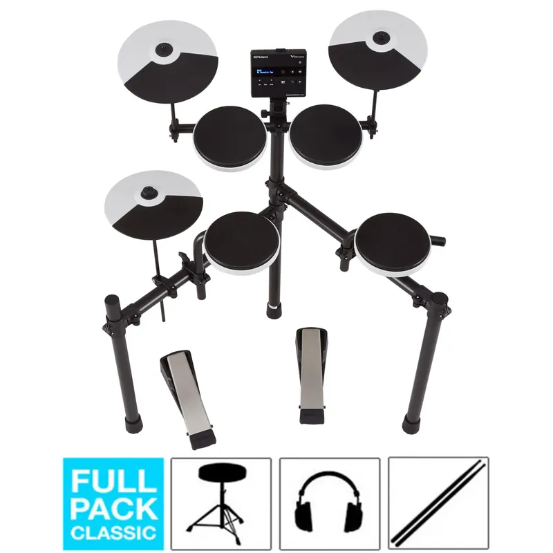 ROLAND TD02K Batterie V-Drums Full Pack Must-Have