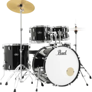 Meilleure Vente PEARL Roadshow Batterie 22"/5pcs Jet Black