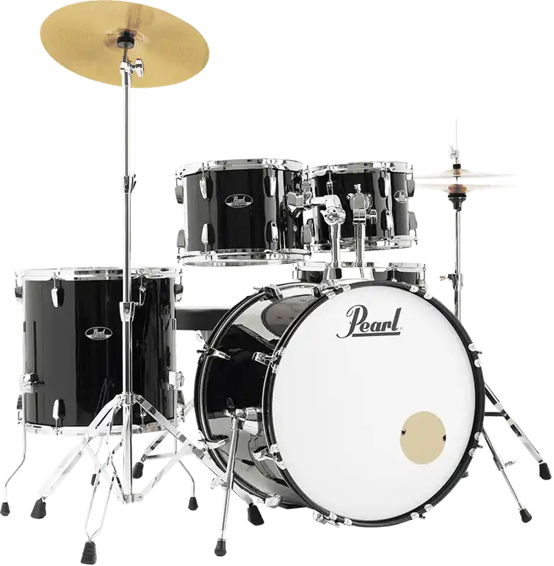 Meilleure Vente PEARL Roadshow Batterie 22"/5pcs Jet Black