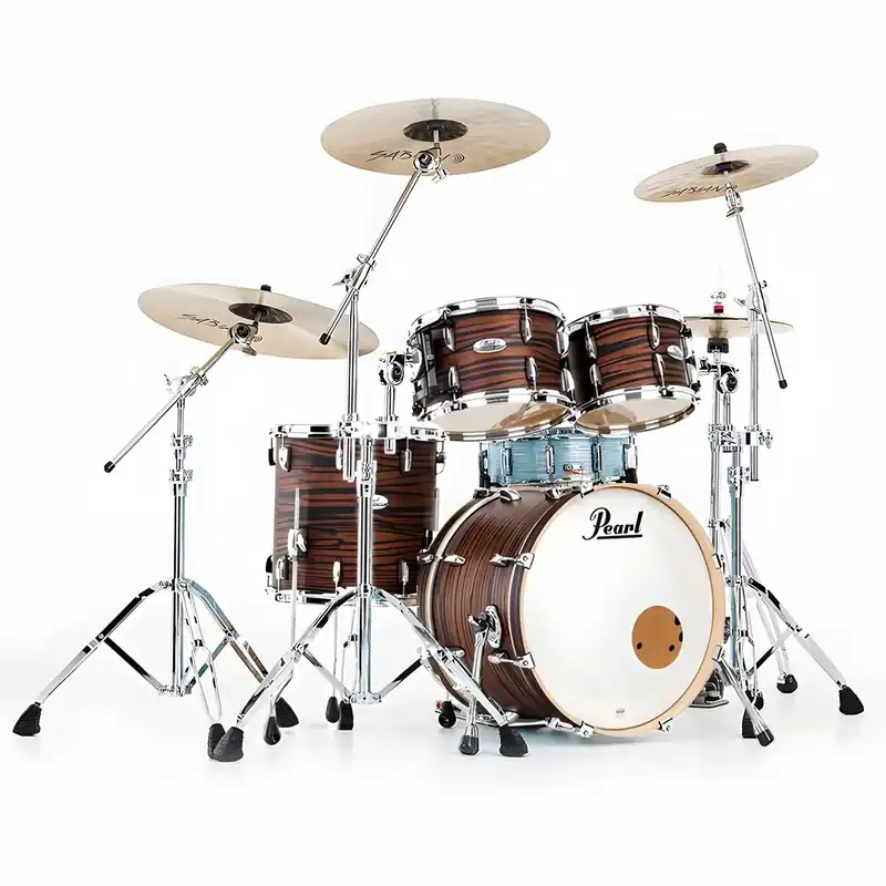 PEARL Professional Series Fusion Batterie 20"/4pcs Matte Mocha Swirl Dernier Modèle