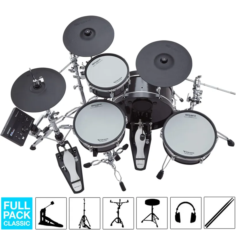 ROLAND VAD103 V-Drum Acoustic Full Pack Nouvel Arrivage