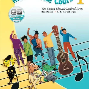 Promotion Alfred Publishing Alfred‘s Kid‘s Ukulele Course 1 - Manus/Harnsberger - Ukulele - Book/Audio Online