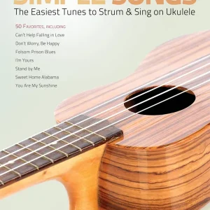 Dernière Chance Hal Leonard Simple Songs for Ukulele The Easiest Tunes to Strum & Sing on Ukulele - Book