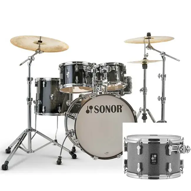 SONOR AQ2 Batterie 20"/5pcs Titanium Quartz Affaire À Saisir