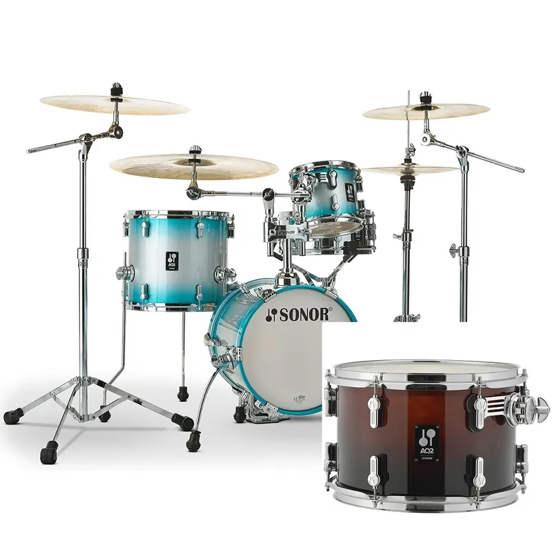 SONOR AQ2 Martini Batterie 14"/4pcs Brown Fade Satisfait Ou Remboursé