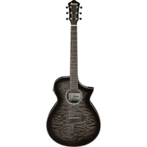 Meilleur Prix AEWC16QATKH TRANSPARENT BLACK SUNBURST HIGH GLOSS TOP DARK BROWN HIGH GLOSS BACK AND SIDES