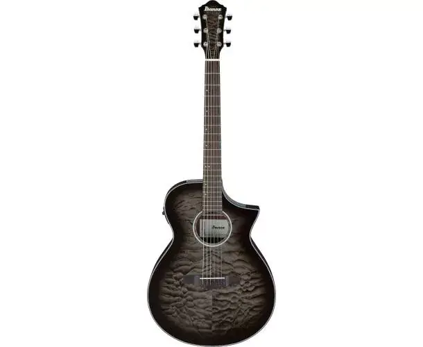 Meilleur Prix AEWC16QATKH TRANSPARENT BLACK SUNBURST HIGH GLOSS TOP DARK BROWN HIGH GLOSS BACK AND SIDES