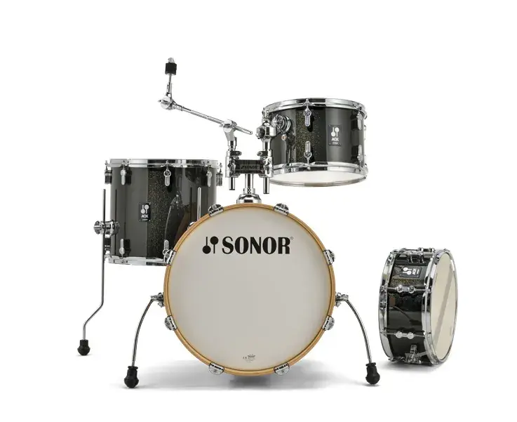 SONOR AQX Jazz Batterie 18"/4pcs Black Midnight Sparkle Meilleur Prix