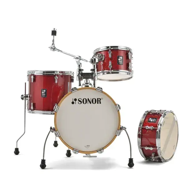 SONOR AQX Jungle Batterie 16"/4pcs Red Moon Sparkle Dernier Modèle