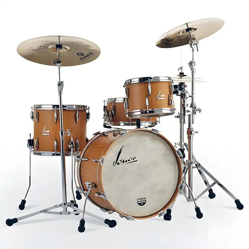 SONOR Vintage Batterie 20"/3pcs Teak Semi Gloss, No Mount Nouvel Arrivage