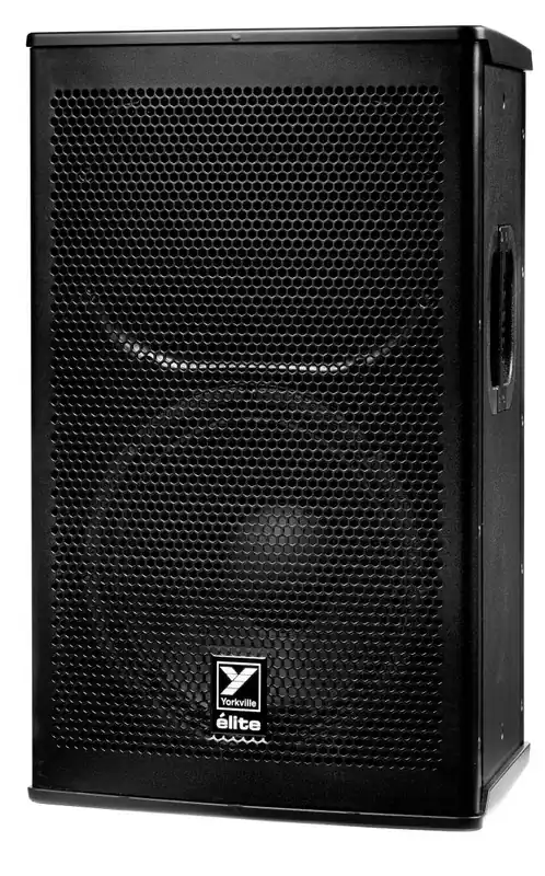 Yorkville Sound Elite 1200 Watt Program 12-Inch+Horn Active PA Cabinet Haute Qualité