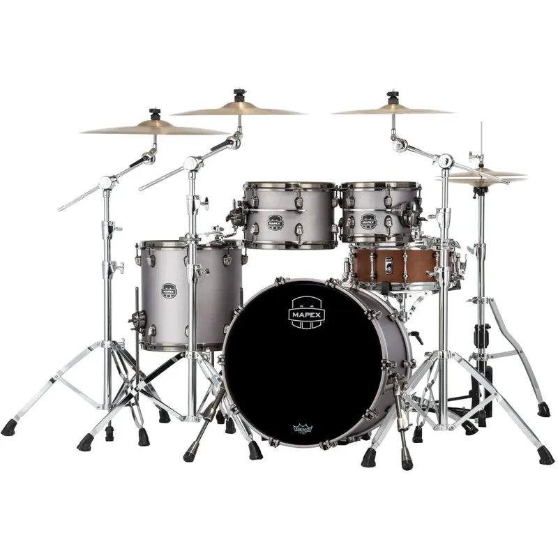 Prix Promo MAPEX Saturn Evolution Batterie 20"/4pcs Metal Grey