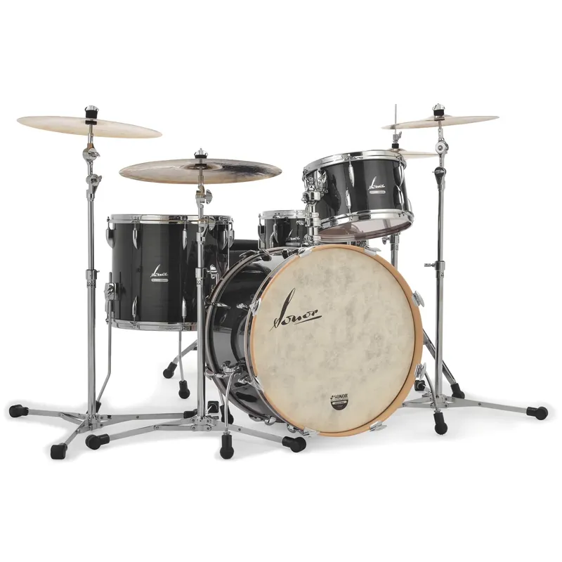 SONOR Vintage Batterie 20"/3pcs Vintage Black Slate, Mount Expédition Rapide