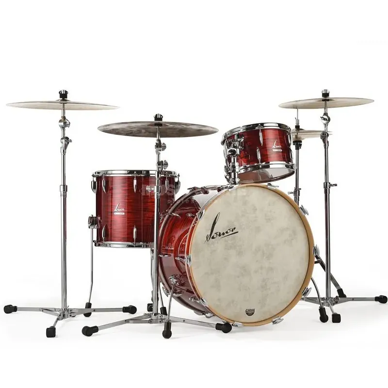 Nouvelle Collection SONOR Vintage Batterie 20"/3pcs Vintage Red Oyster, Mount