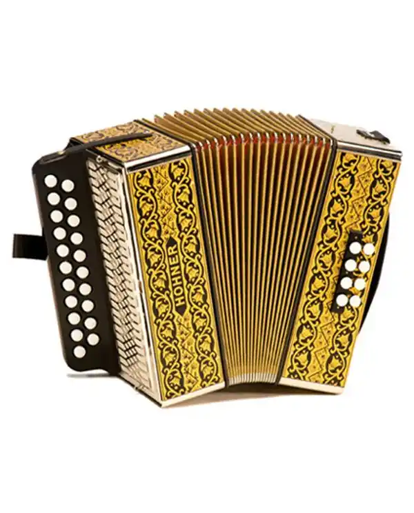 Livraison Express HOHNER 2915 G/C ACCORDEON DIATONIQUE 2 RANGS 2 VOIX