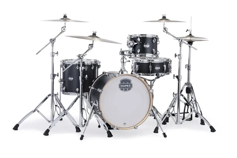 MAPEX Mars Maple Batterie 18"/4pcs Matte Black Bon Marché
