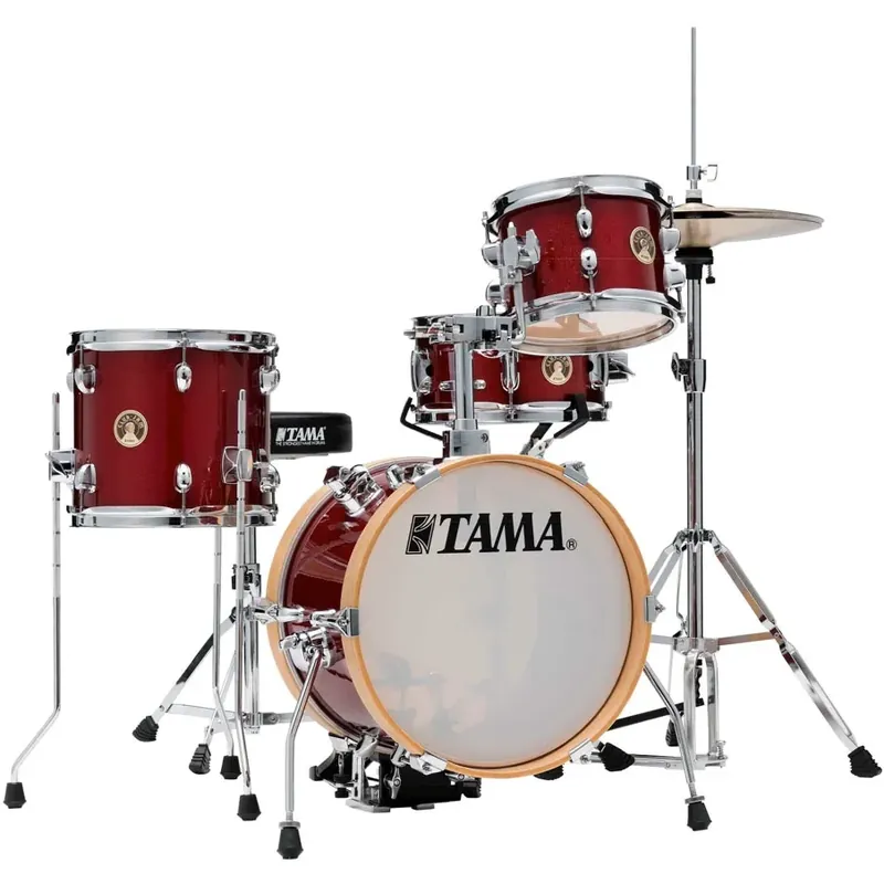 Vente Directe TAMA Club-JAM Flyer Kit Batterie 14"/4pcs + Hardware Candy Apple Mist
