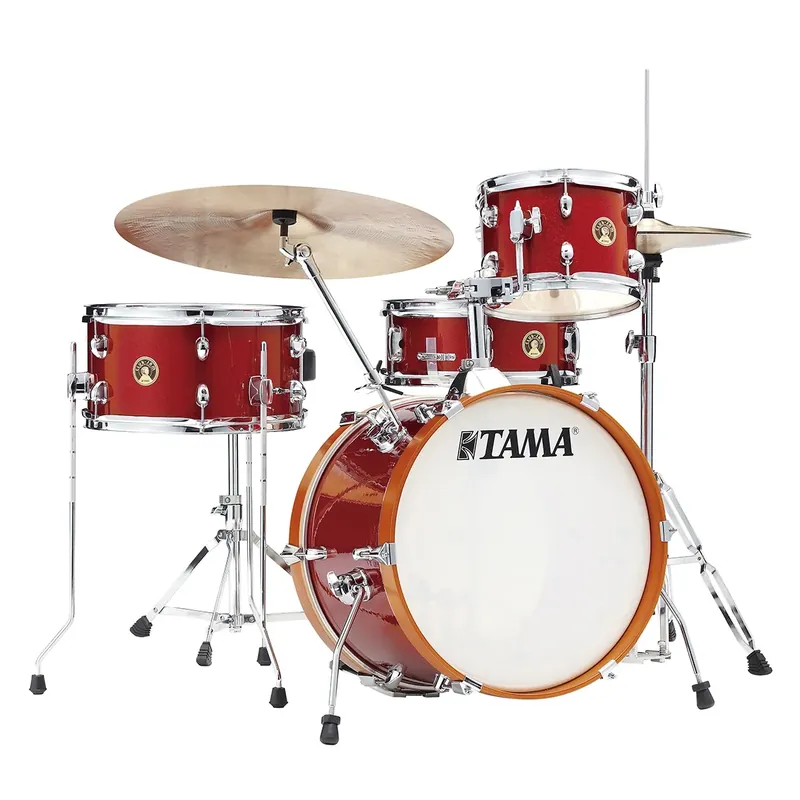 Jusqu'à Épuisement Des Stocks TAMA Club-JAM Kit Batterie 18"/4pcs Candy Apple Mist