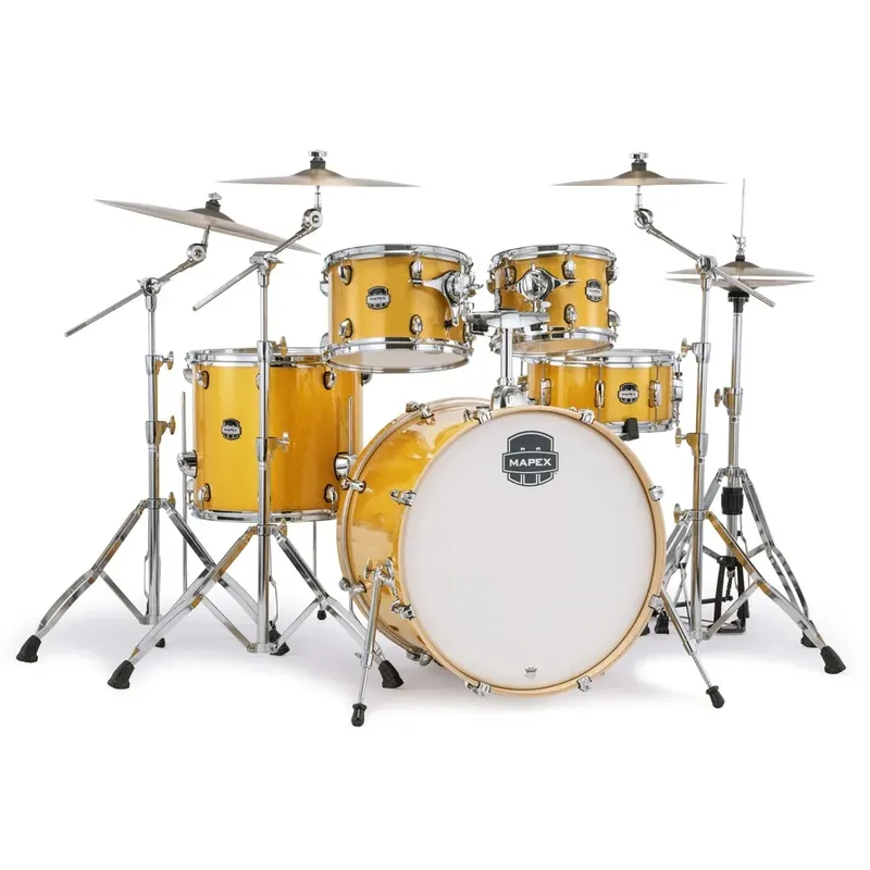 Retour Gratuit MAPEX Mars Birch Batterie 20"/5pcs Sunflower Sparkle