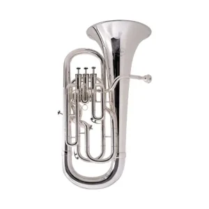BESSON BE165 EUPHONIUM ETUDE SIB 4 PISTONS ARGENTE + ETUI Achetez Aujourd'hui