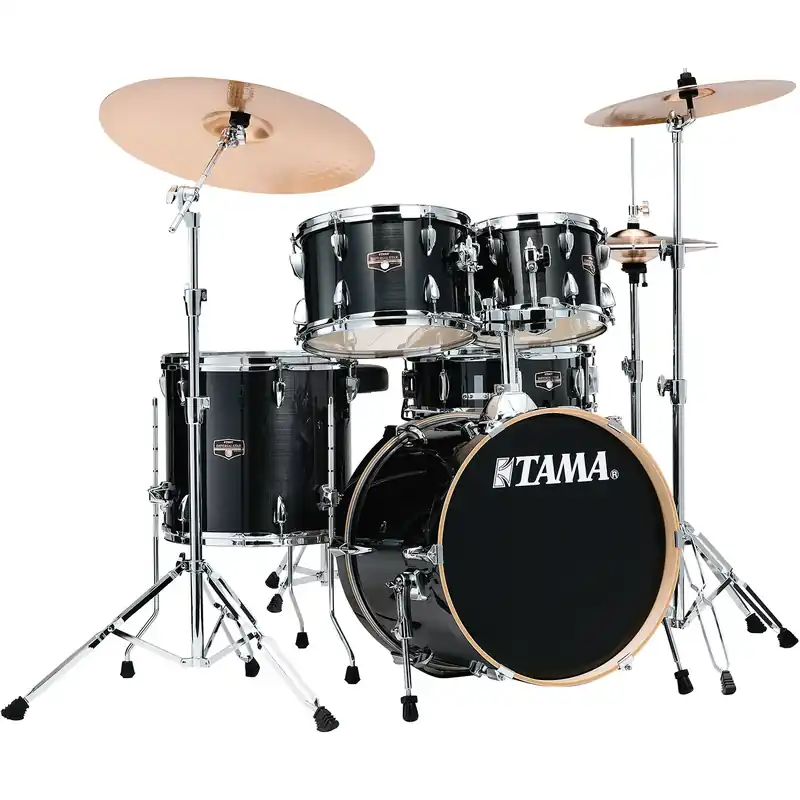 TAMA Imperialstar Batterie 18"/5pcs Hairline Black Solde