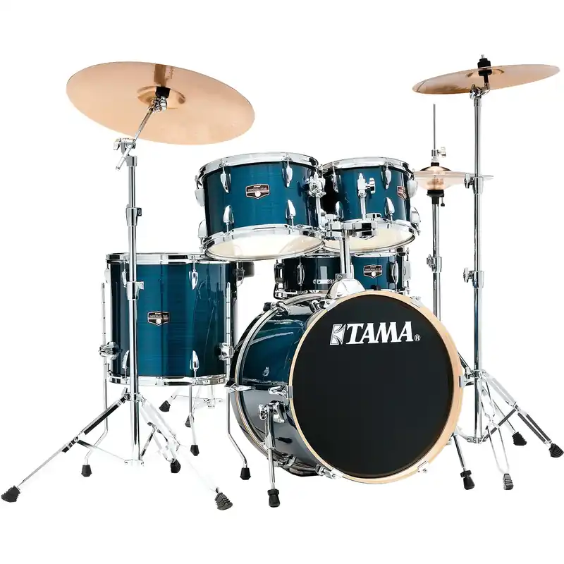 TAMA Imperialstar Batterie 18"/5pcs Hairline Blue Nouveauté