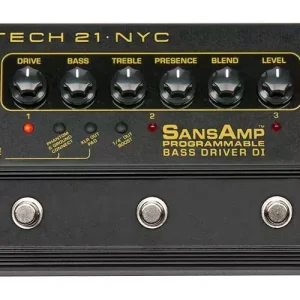 SANSAMP PROGRAMMABLE BASS DRIVER DI Jusqu'à Épuisement Des Stocks