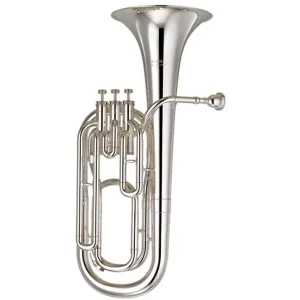 YAMAHA YBH 301S BARYTON SIB 3 pistons argentée +étui &embouchure Offre Limitée