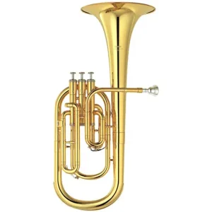 YAMAHA YAH 203 SAXHORN ALTO MIB 3 pistons verni avec étui & emb. Satisfait Ou Remboursé