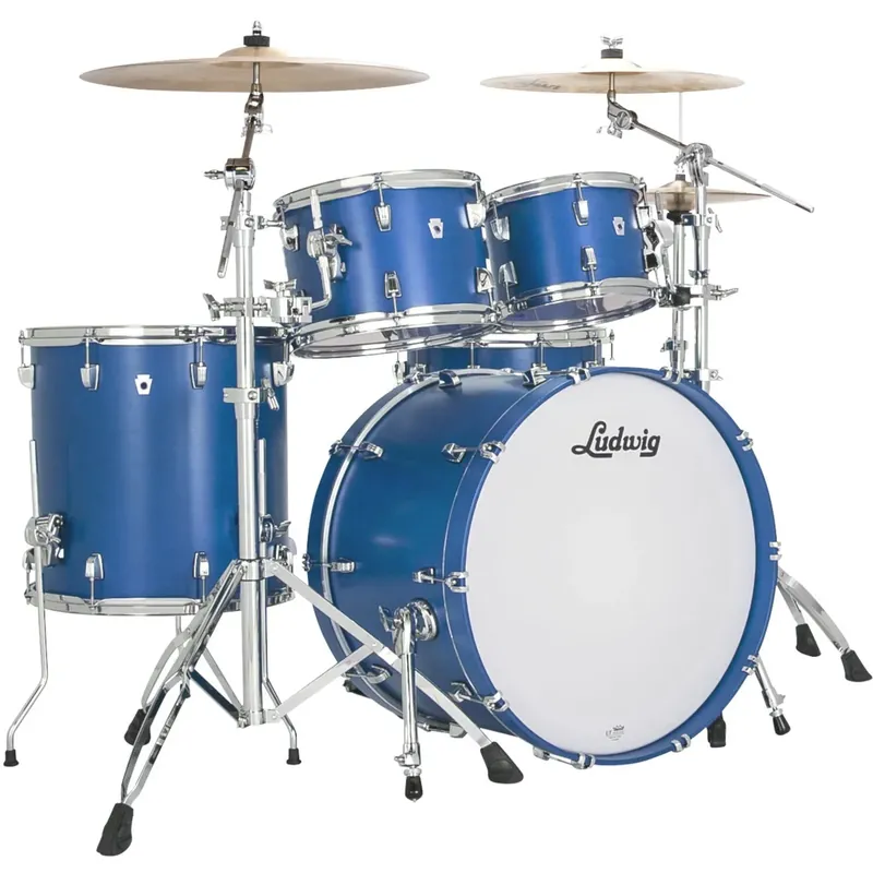 Affaire À Saisir LUDWIG Neusonic Batterie 22"/4pcs Mod2 Satin Royal Blue