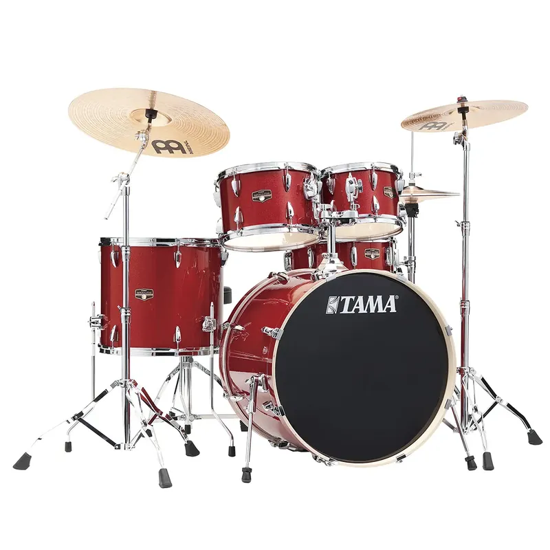 TAMA Imperialstar Batterie 22"/5pcs Burnt Red Mist Nouvel Arrivage