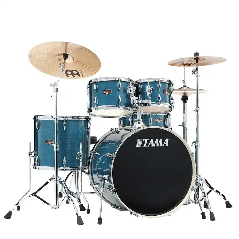 Offre Du Jour TAMA Imperialstar Batterie 22"/5pcs Hairline Blue