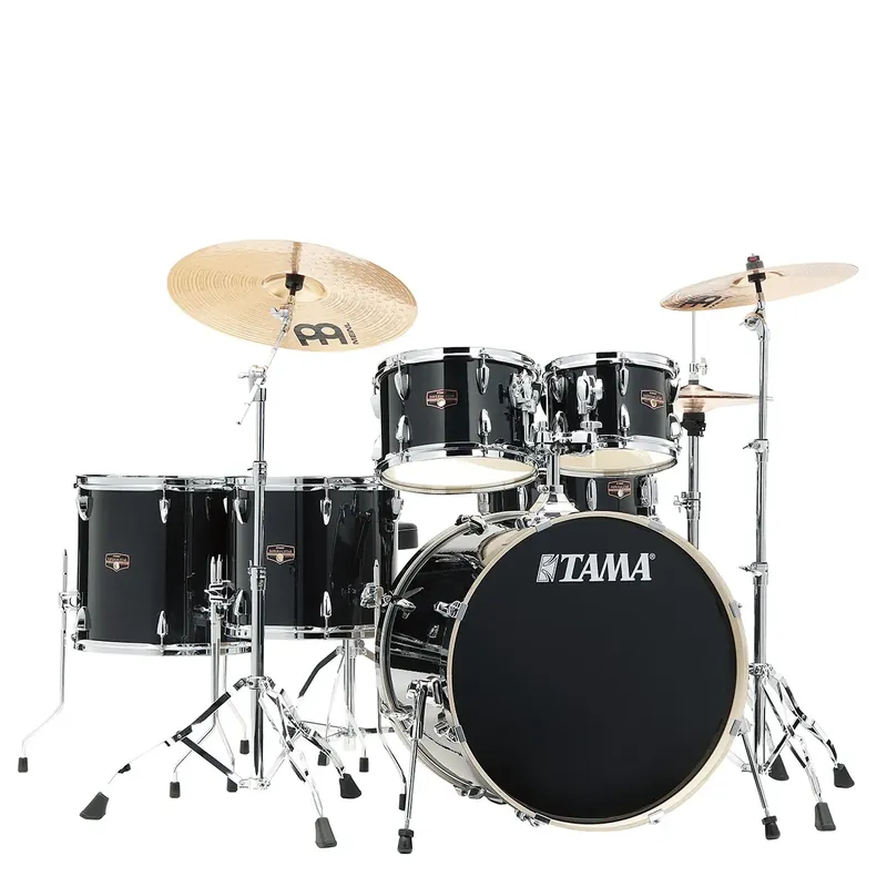 Dernier Modèle TAMA Imperialstar Batterie 22"/6pcs -Hairline Black