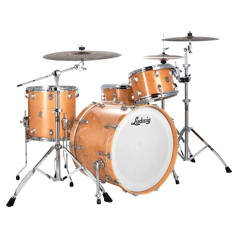 LUDWIG Continental Series Batterie 26"/4pcs Natural Maple Vente Directe