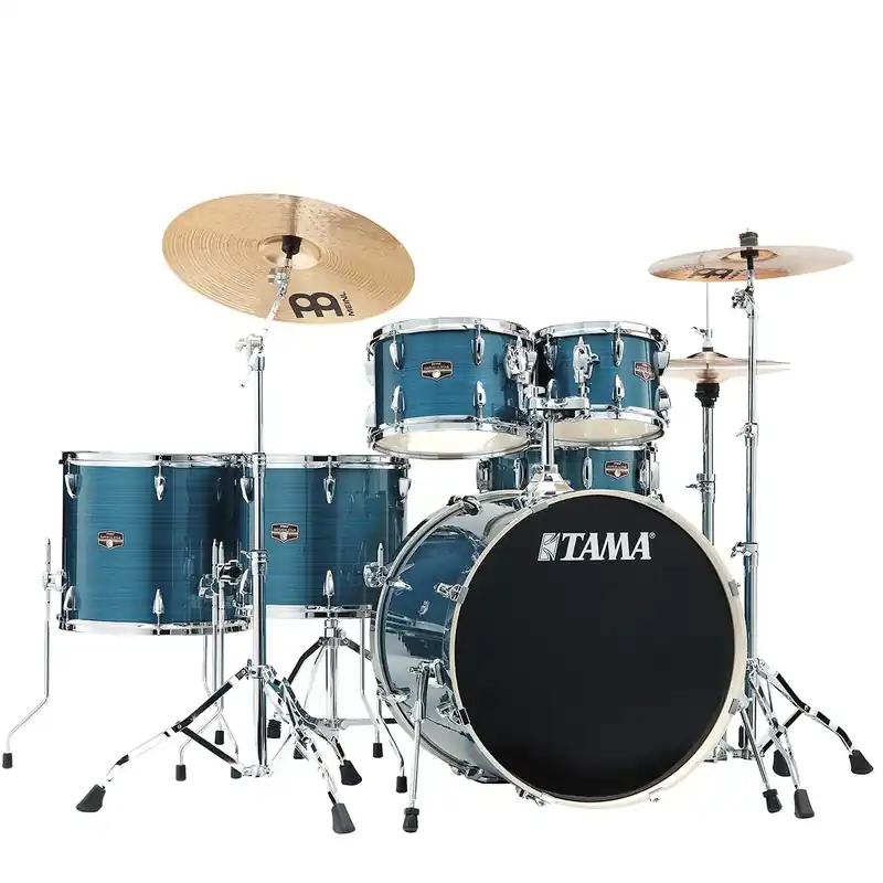 Vente Flash TAMA Imperialstar Batterie 22"/6pcs -Hairline Blue