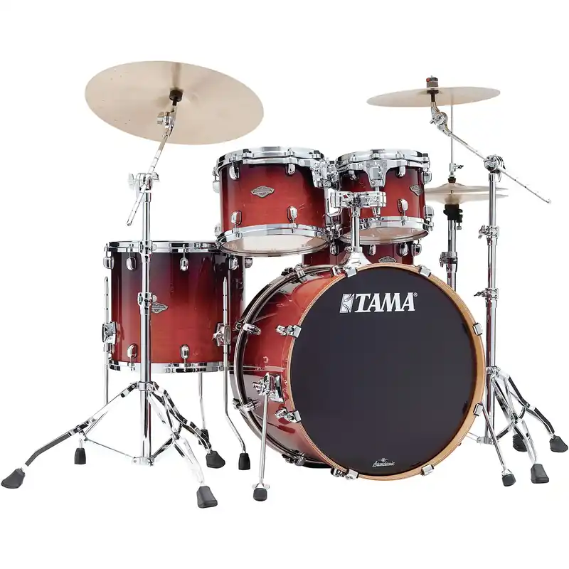 TAMA Starclassic Performer Batterie 22"/4pcs Dark Cherry Fade, Mount Top Vente