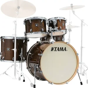Tama Superstar Classic 5-Piece Shell Pack (22,10,12,16,SD) - Gloss Java Lacebark Pine Meilleure Vente