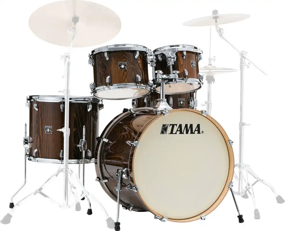 Tama Superstar Classic 5-Piece Shell Pack (22,10,12,16,SD) - Gloss Java Lacebark Pine Meilleure Vente
