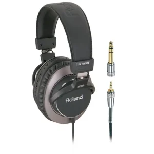 ROLAND RH-300 CASQUE ECOUTE STEREO CORPS ALUMINIUM Expédié Aujourd'hui