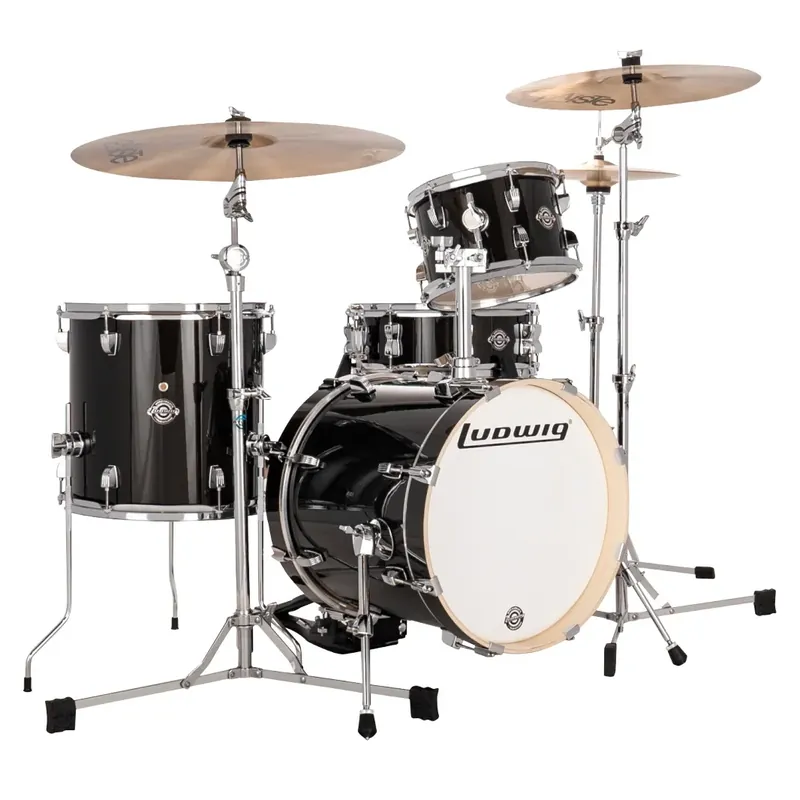 Affaire À Saisir LUDWIG Breakbeat Questlove Batterie 16"/4pcs Black Sparkle