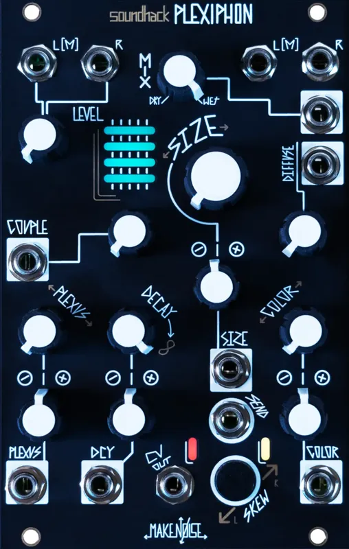 Paiement Sécurisé Make Noise Plexiphon Stereo Modeless Spatial Texturizer