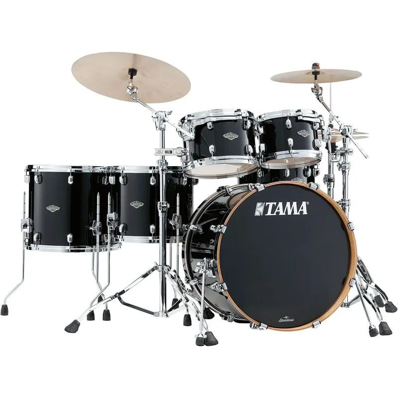 TAMA Starclassic Performer Batterie 22"/5pcs Piano Black, No Mount Jusqu'à Épuisement Des Stocks