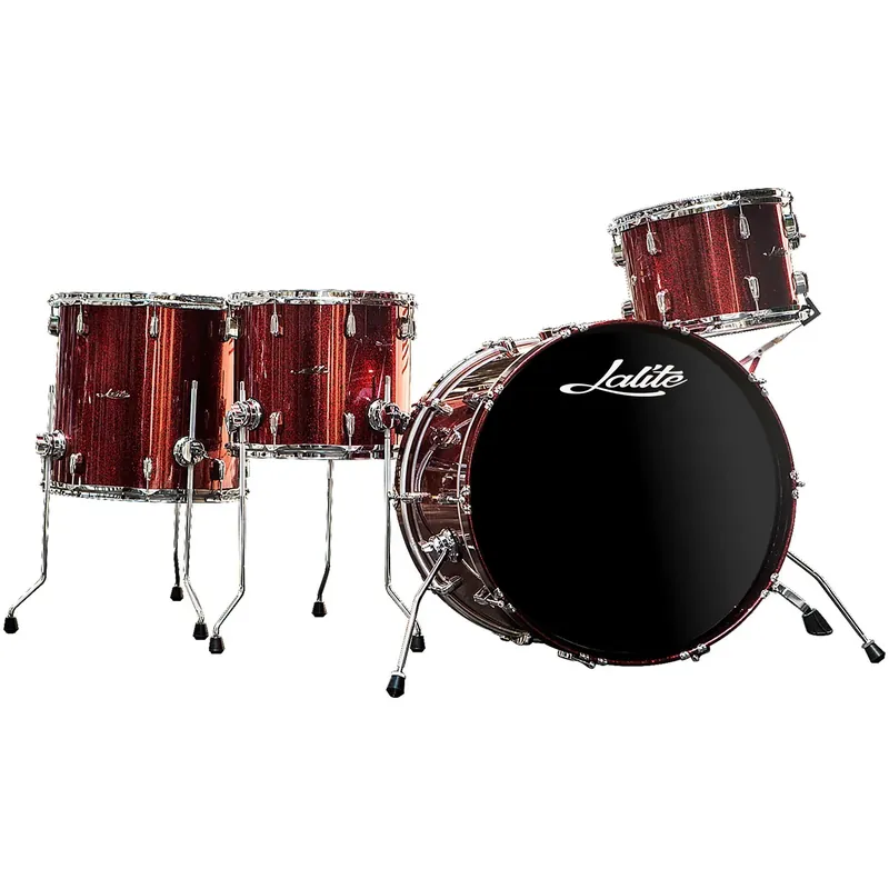 Promotion LALITE Lela Series Batterie 22"/4pcs Red Sparkle