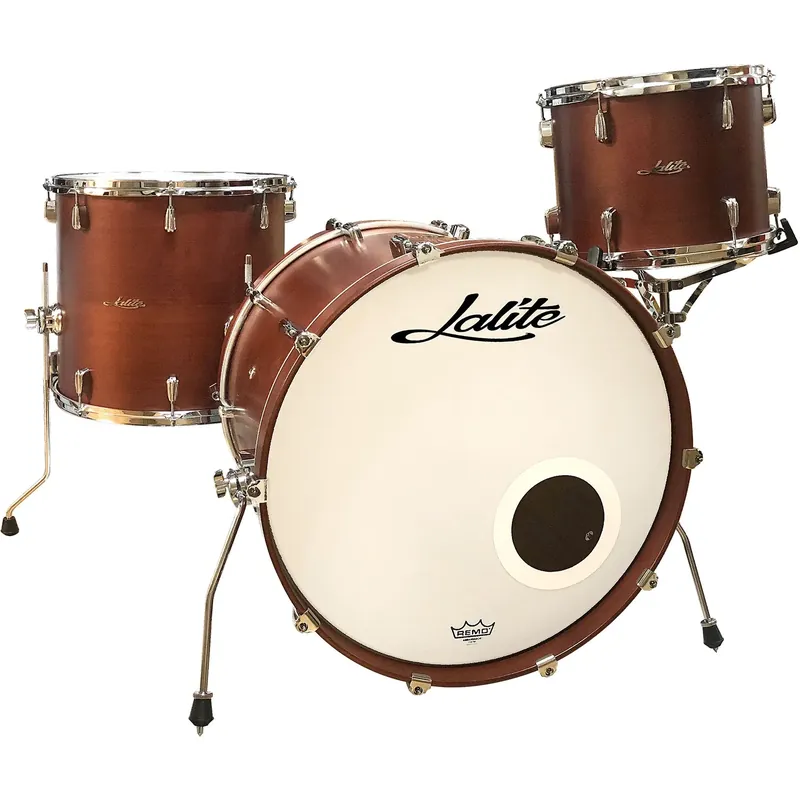 LALITE Lela Series Batterie 22"/3pcs Satin Mahogany Prix Cassé