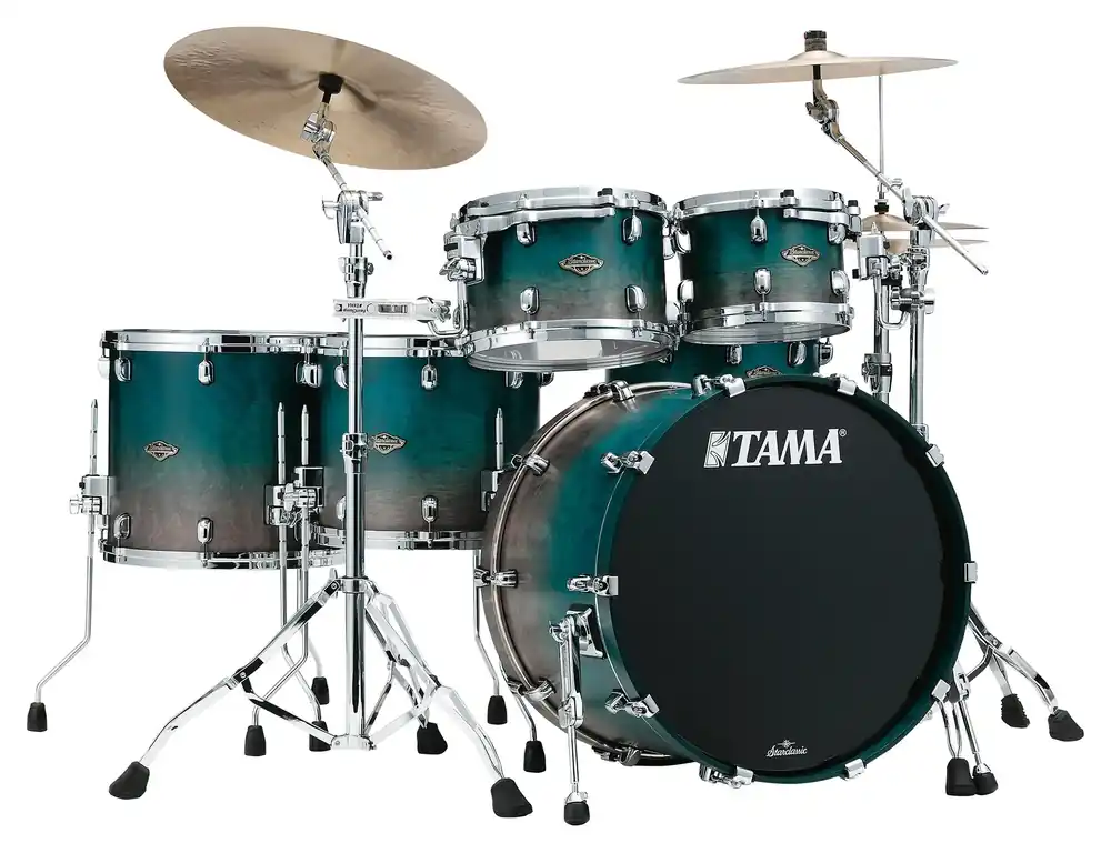 TAMA Starclassic Walnut/Birch Batterie 22"/5pcs Satin Sapphire Fade Soldes