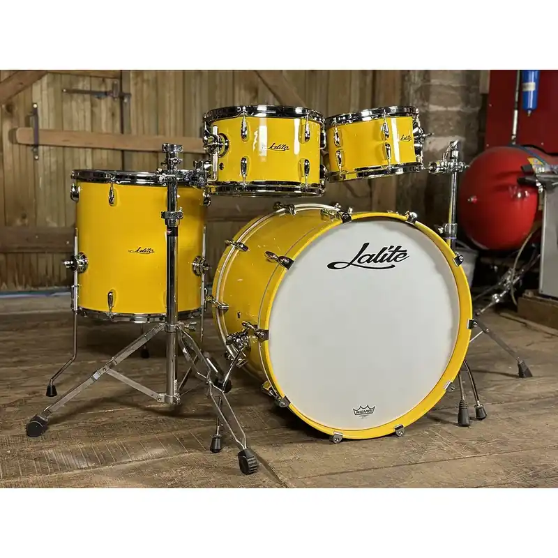 Réduction LALITE Erable Batterie 22"/4pcs Ferrari Yellow Gold Glossy