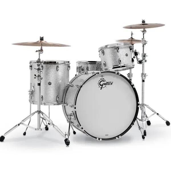 GRETSCH USA Brooklyn Batterie 24"/3pcs Silver Sparkle Populaire