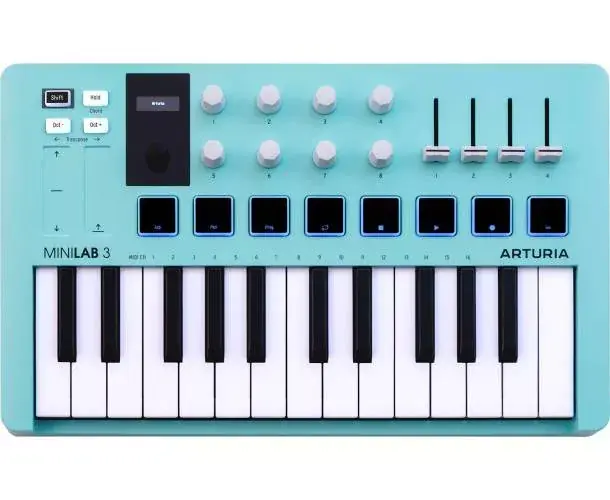 CLAVIER MAITRE MINILAB 3 AQUAMARINE Prix Cassé