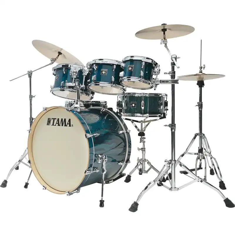 TAMA Superstar Classic Batterie 22"/7pcs Gloss Sapphire Lacebark Pine Remise